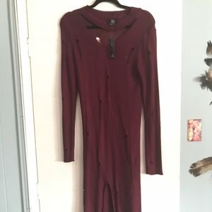 Sweater dress size large Jr.
